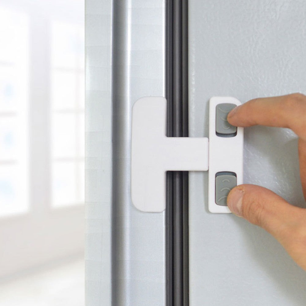 4Pcs Home Refrigerator Door Lock Fridge Freezer Latch Child Safety Lock