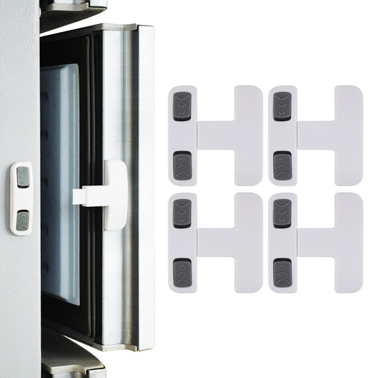 4Pcs Home Refrigerator Door Lock Fridge Freezer Latch Child Safety Lock