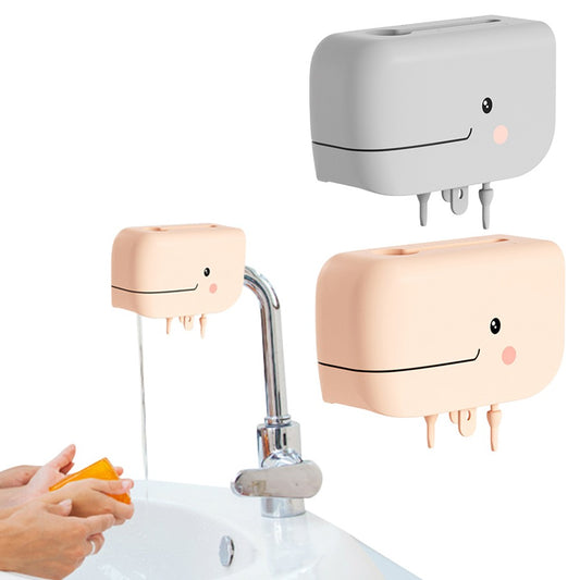 2Pcs Grey Pink Silicone Bath Spout Cover Bathtub Spout Safety Guard Faucet Cover for Kids