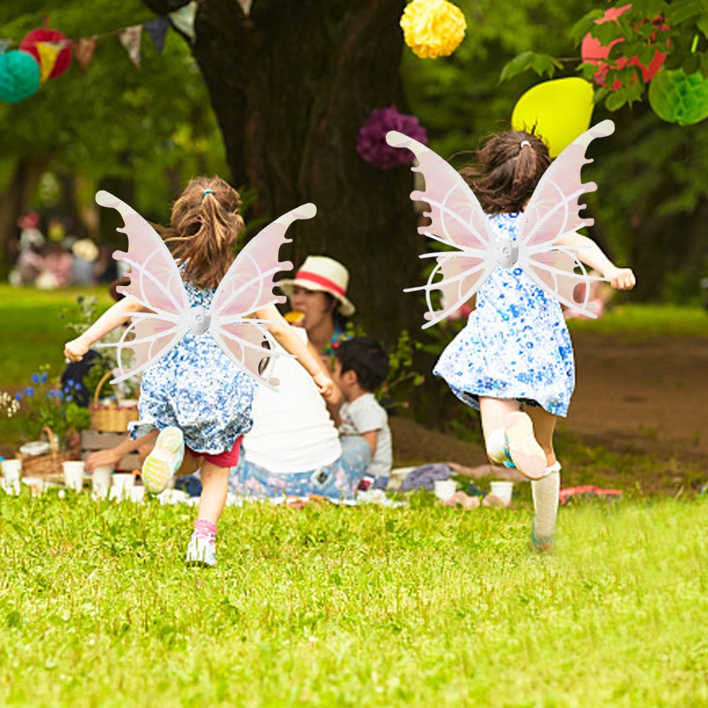 Electric Butterfly Fairy Wing Light Up Cosplay Wing Costume Dress Up for Girls