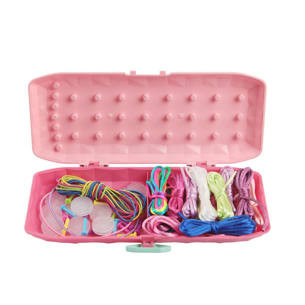 31-Hole DIY Braided Bracelet Making Kit for Girls Friendship Bracelets String Maker Tool