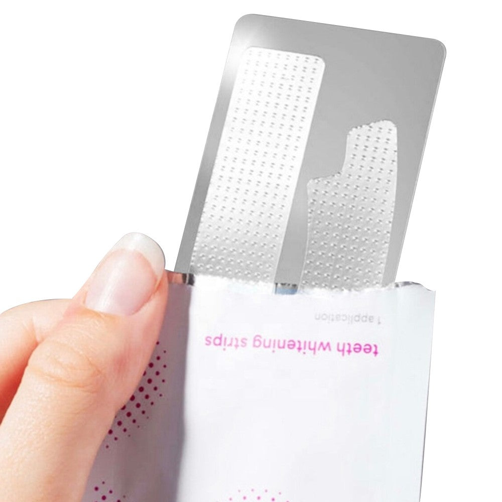 14 Pairs Teeth Whitening Strips PAP+Gel Dental Oral Hygiene Care Strip