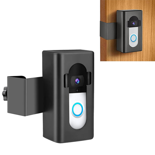 1 X Anti-Theft Doorbell Mount Bracket No-Drill Doorbell Holder for Ring Video Doorbell