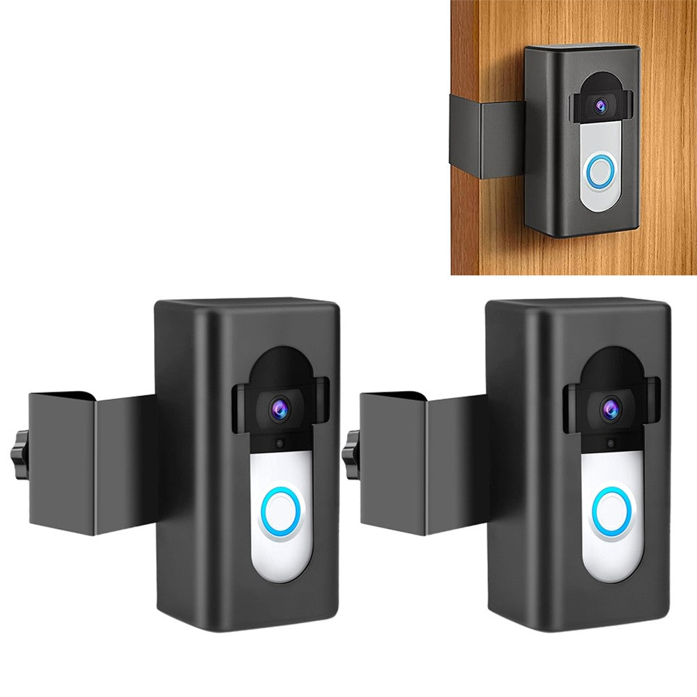 2 X Anti-Theft Doorbell Mount Bracket No-Drill Doorbell Holder for Ring Video Doorbell