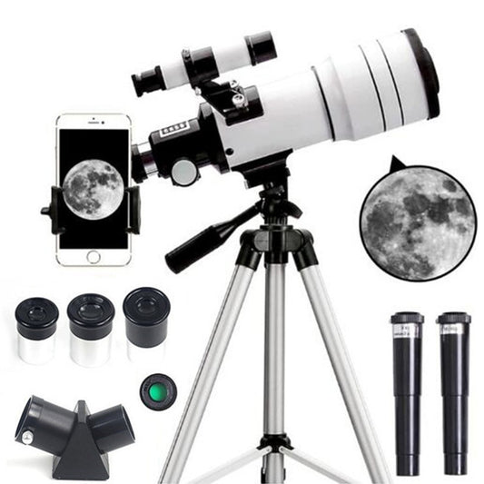 150X Magnification Astronomical Telescope with Tripod Monocular for Astronomy Beginners