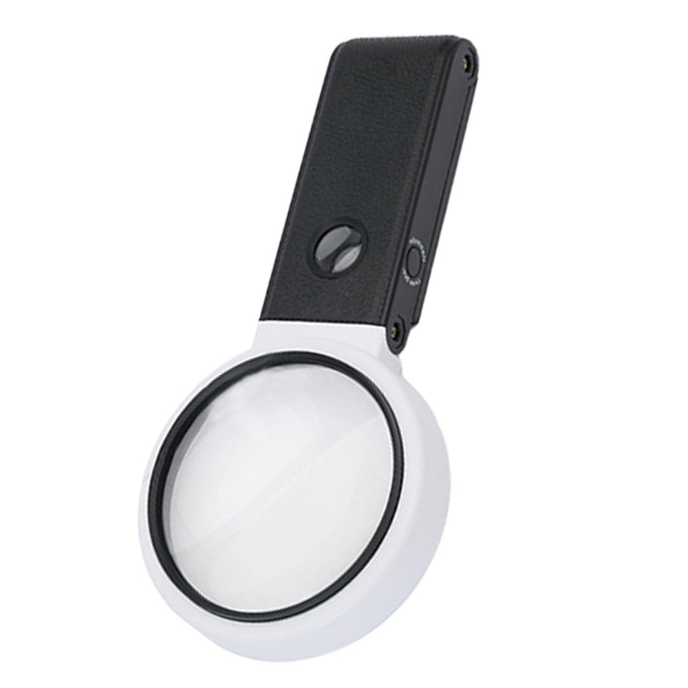 6X 25X Reading Magnifying Glass Handheld Standing Illuminated Magnifier