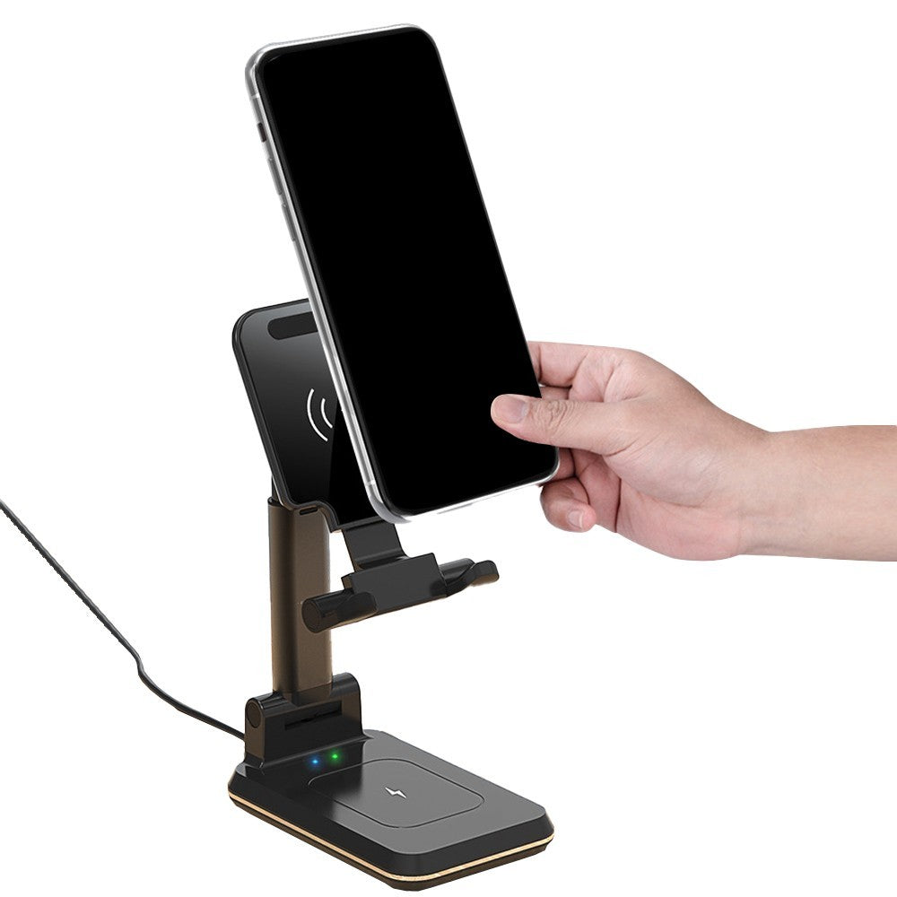 10W Qi Wireless Fast Charger Stand Phone Charging Station Dock Phone Holder
