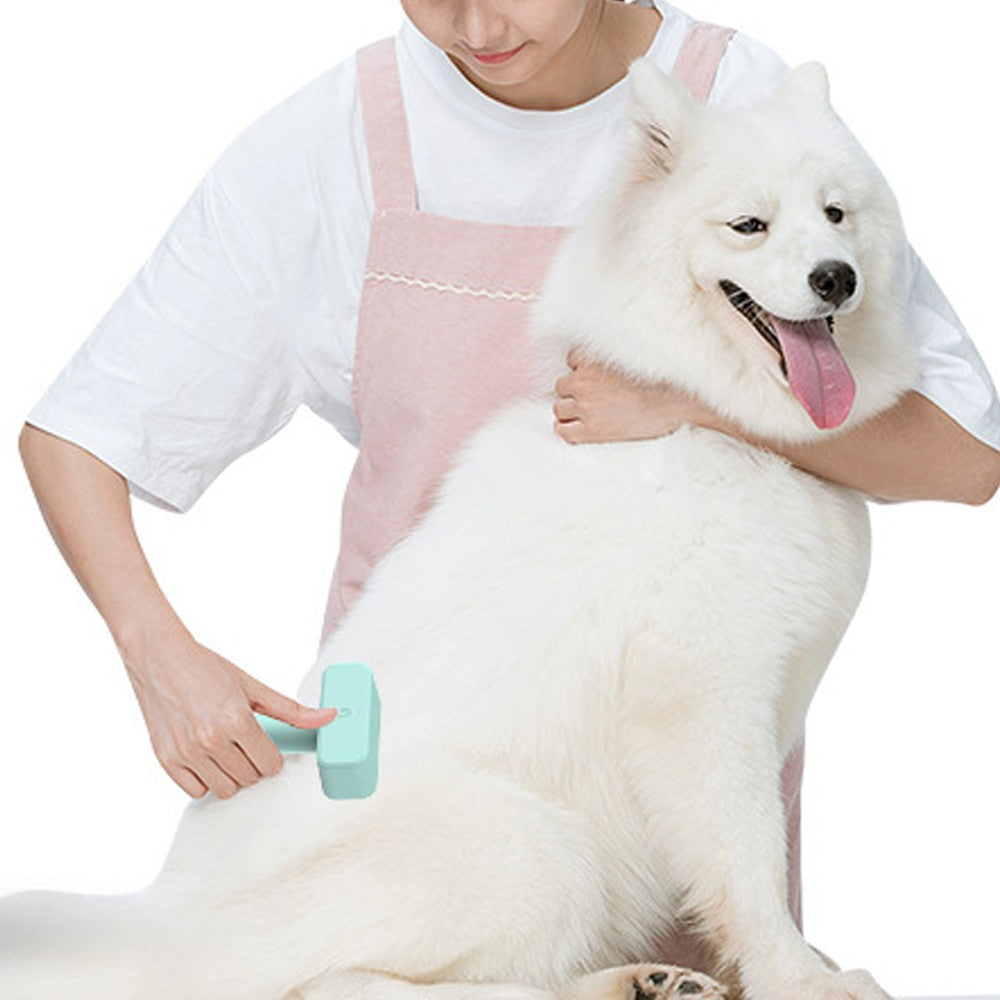 Electric Pet Hair Remover Comb Pet Grooming Vacuum Comb Pet Hair Brush