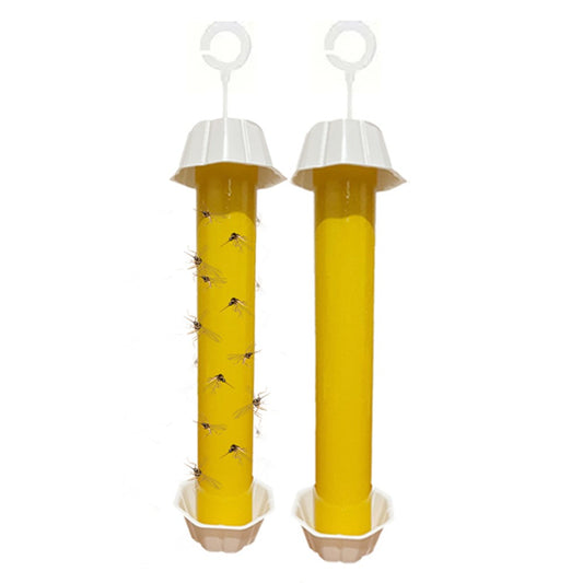 2Pcs Disposable Hanging Fly Traps Sticky Mosquito Fly Stick for Indoor Outdoor