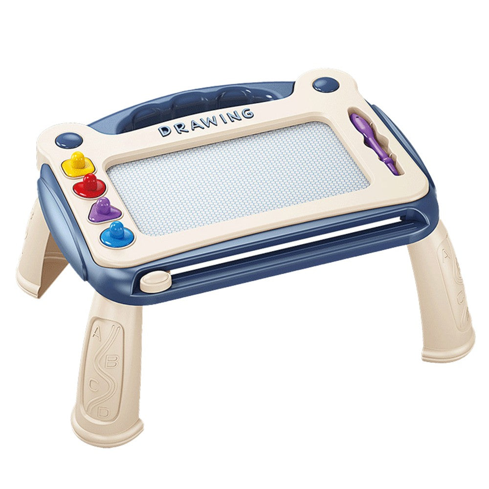 Toddler Magnetic Drawing Board Sketch Doodle Writing Board Kids Educational Learning Toy Blue