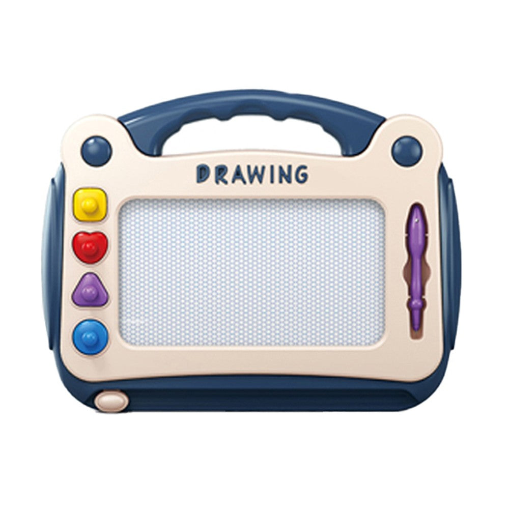 Toddler Magnetic Drawing Board Sketch Doodle Writing Board Kids Educational Learning Toy Blue
