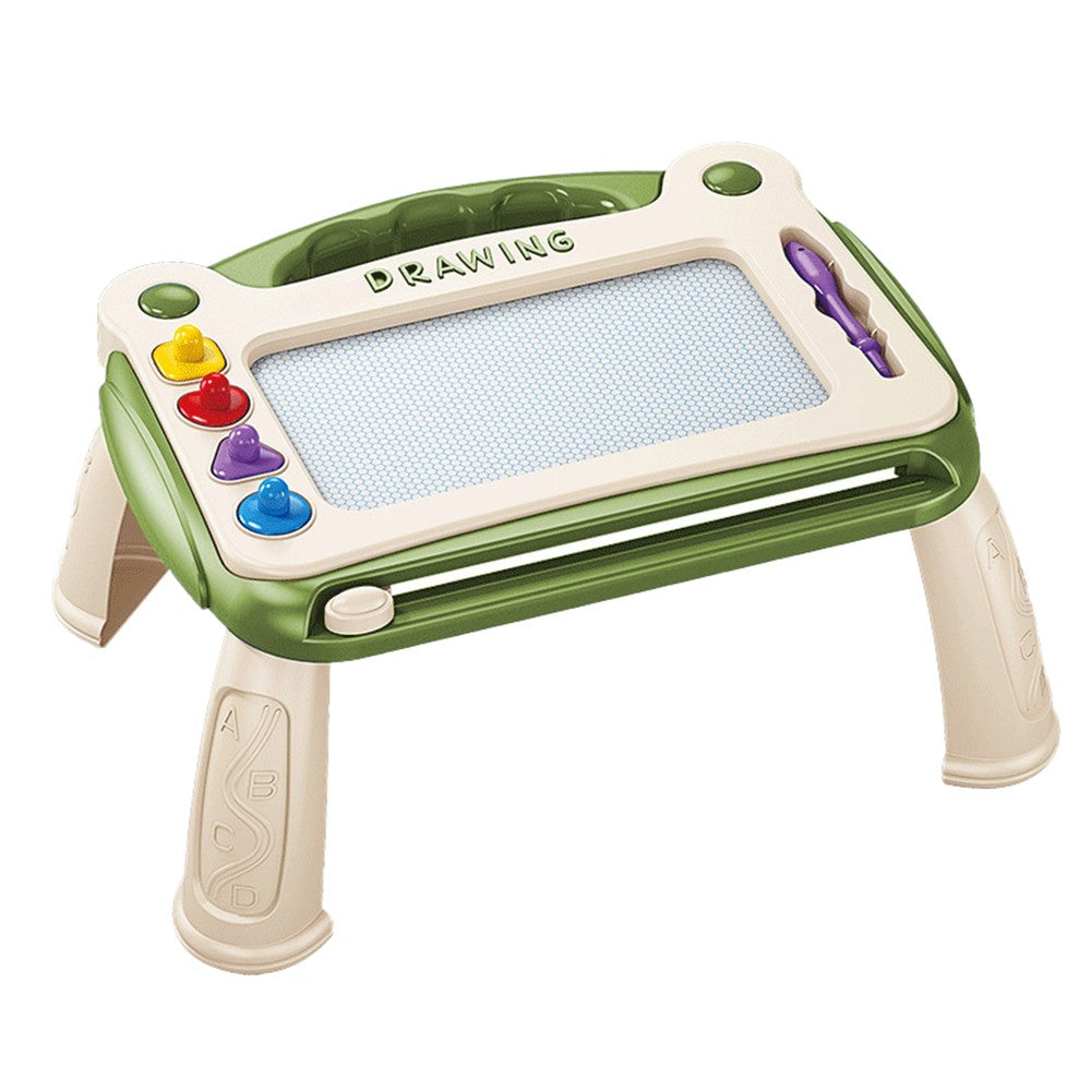 Toddler Magnetic Drawing Board Sketch Doodle Writing Board Kids Educational Learning Toy Green