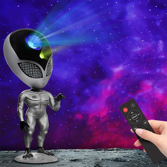 USB Alien Galaxy Starry Projector Light Star Sky Desk Lamp Night Light