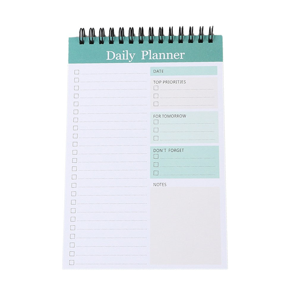 4Pcs 35sheets To Do List Notepad Undated Daily Planner Notebook Memo Note