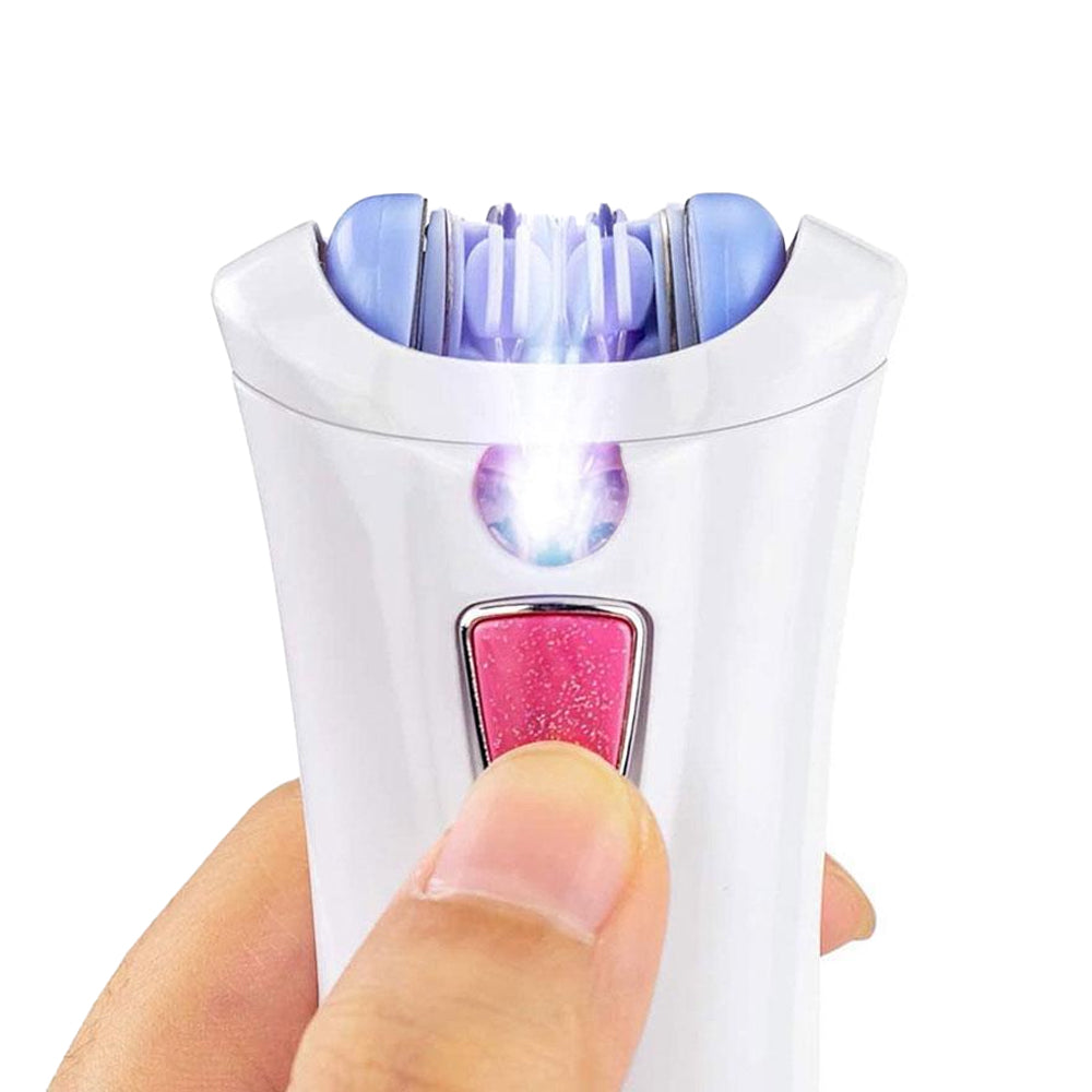 2x Smooth Glide Epilator Facial Hair Removal