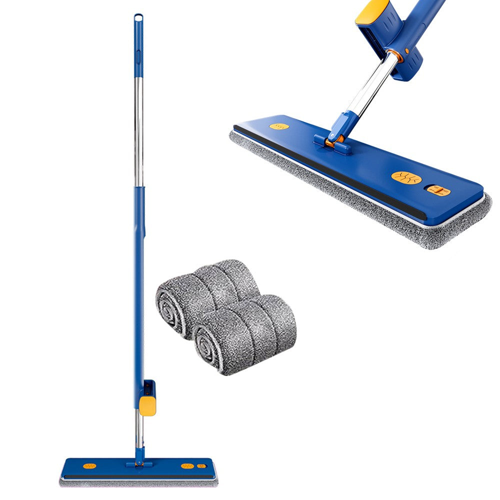 Self-wringing Microfiber Floor Mop Flat Floor Mop Dry and Wet Floor Wall Cleaning Mop