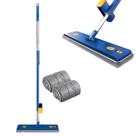 Self-wringing Microfiber Floor Mop Flat Floor Mop Dry and Wet Floor Wall Cleaning Mop