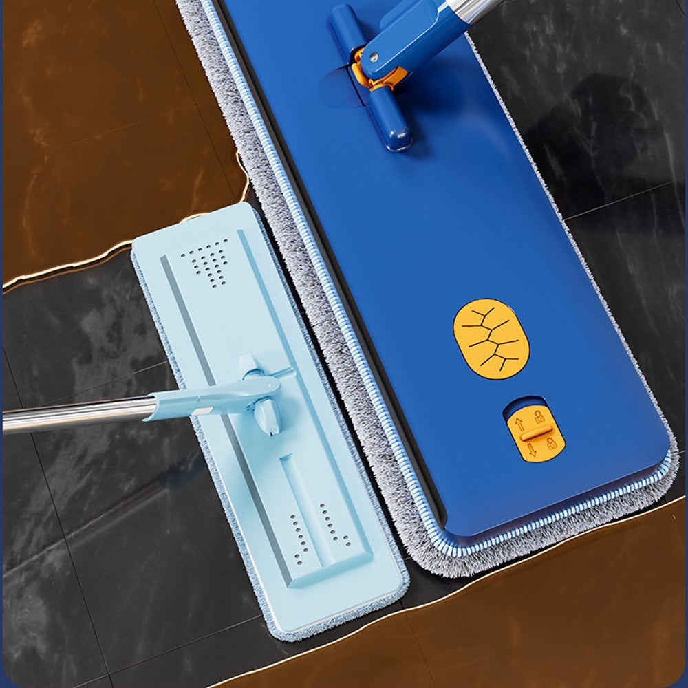 Self-wringing Microfiber Floor Mop Flat Floor Mop Dry and Wet Floor Wall Cleaning Mop