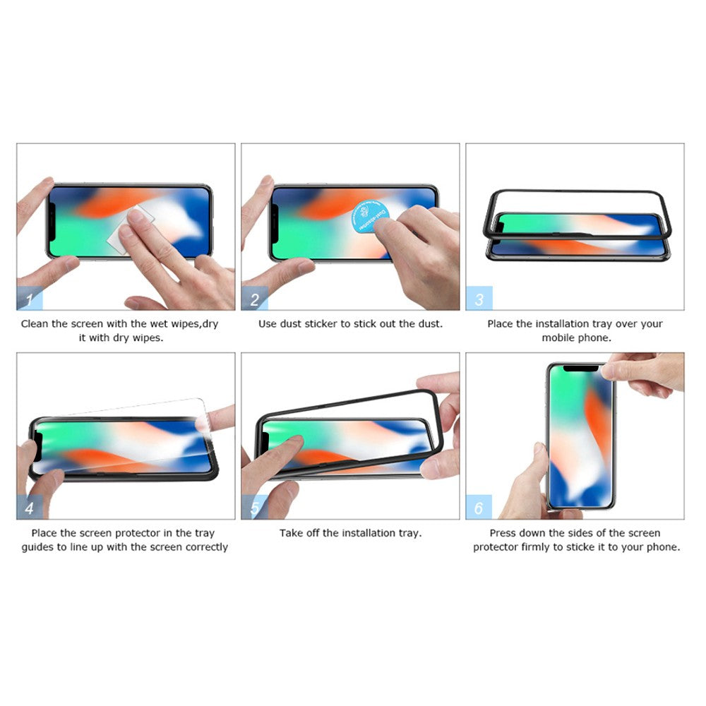 For iPhone 15 Pro Tempered Glass Screen Protectors and Camera Lens Protectors Set with Screen Film Easy Install Tool