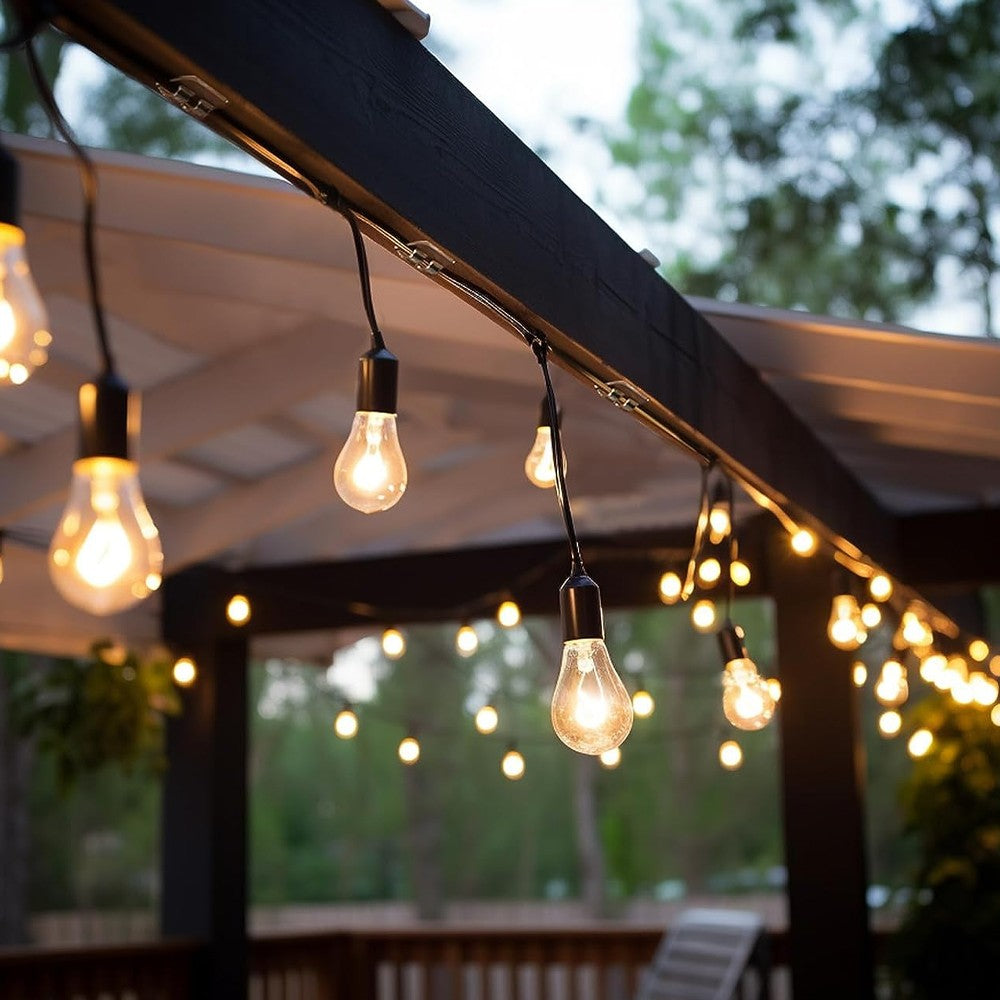 10Pcs Hooks for Outdoor Hanging String Lights Self Adhesive Light Clips Cable Cord Holder