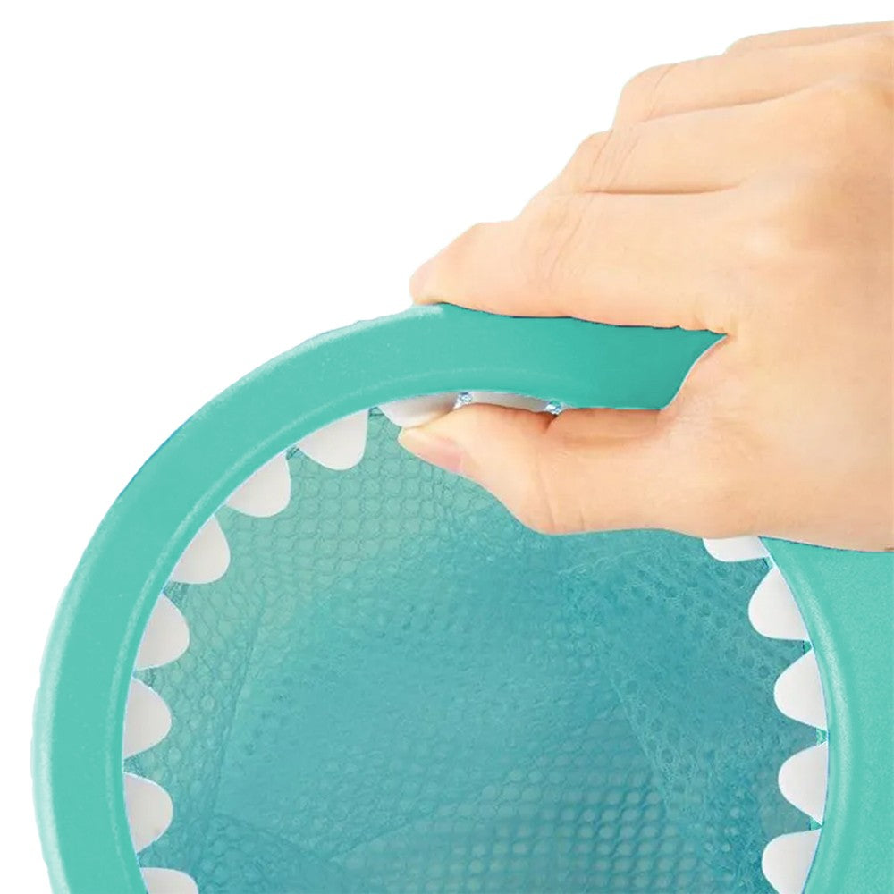 Baby Bath Toys Fishing Net and Floating Squirting Toys Set - Light Blue Net Set