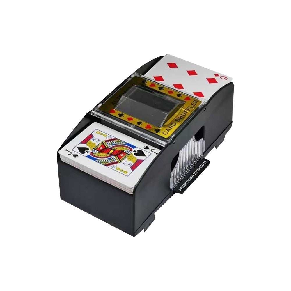 1-2 Deck Poker Automatic Card Shuffler Battery Powered Electric Shuffler Machine