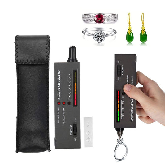 Black Diamond Tester Pen Diamond Detector with LED Indicator