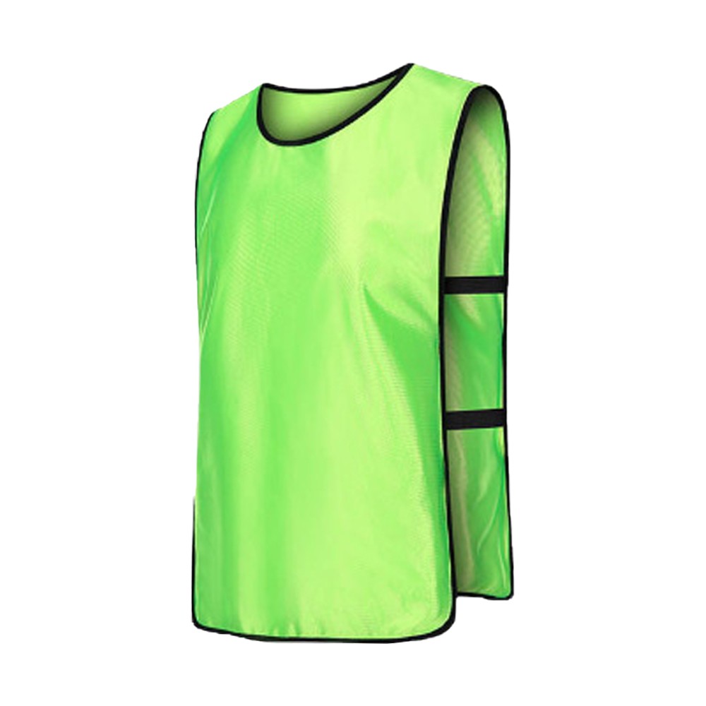 6-Piece Adult Scrimmage Training Vest Team Training Bibs Pinnies for Team Sports Games - Green