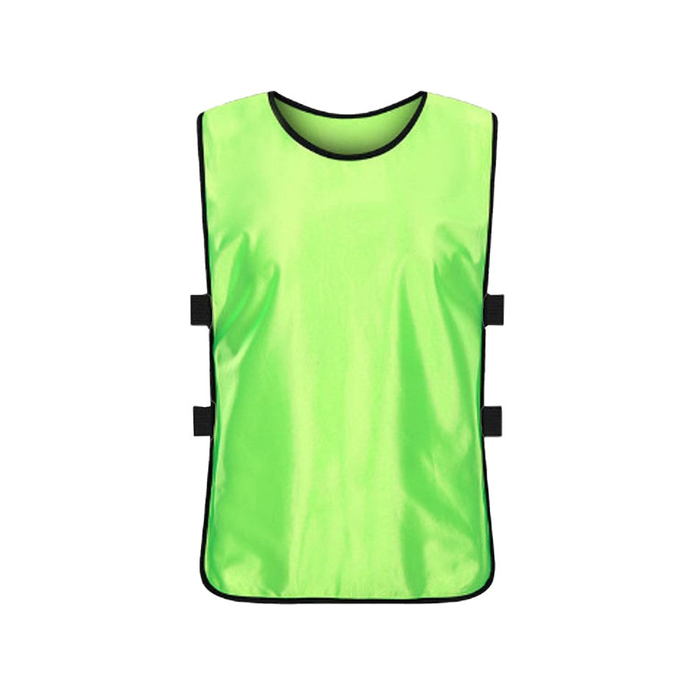 6-Piece Adult Scrimmage Training Vest Team Training Bibs Pinnies for Team Sports Games - Green