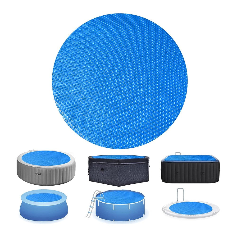 360cm Round Pool Cover Heat Retaining Blanket for In-Ground and Above-Ground Swimming Pools