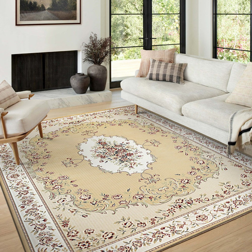 140x200cm Bohemian Floor Mat Non-Slip Carpet Vintage Rugs Home Decor - Style 5