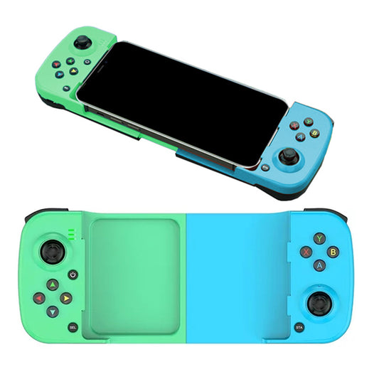 Bluetooth 5.0 Mobile Phone Gamepad Wireless Game Controller for PS/Switch - Blue
