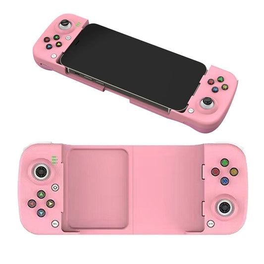 Bluetooth 5.0 Mobile Phone Gamepad Wireless Game Controller for PS/Switch - Pink