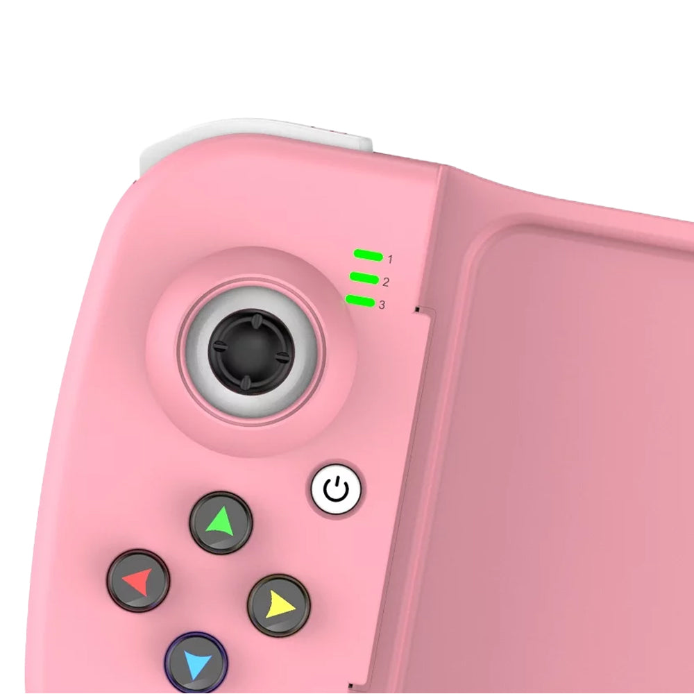 Bluetooth 5.0 Mobile Phone Gamepad Wireless Game Controller for PS/Switch - Pink