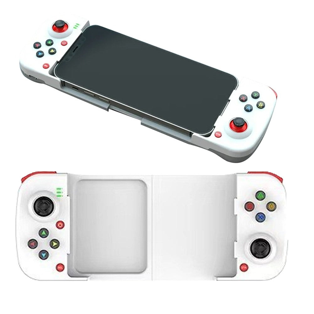 Bluetooth 5.0 Mobile Phone Gamepad Wireless Game Controller for PS/Switch - White