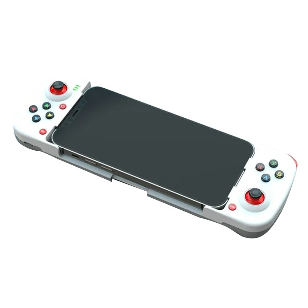 Bluetooth 5.0 Mobile Phone Gamepad Wireless Game Controller for PS/Switch - White