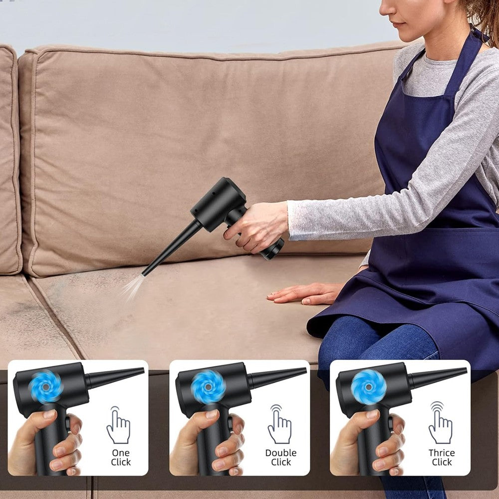 Portable Compressed Air Duster Cordless Air Blower for Home Car