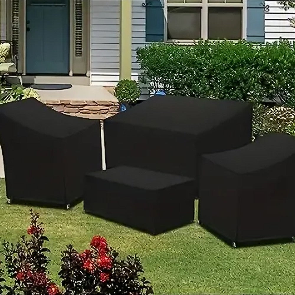 4-Piece Patio Furniture Covers Water-resistant Outdoor Furniture Covers Set