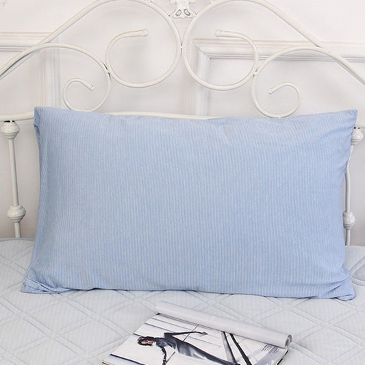 2Pcs 74x48cm Summer Cooling Pillowcase Pillow Cover - Blue
