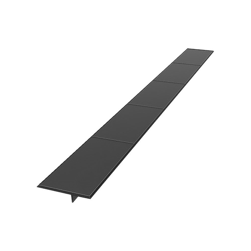 1Pc 21 inches Silicone Kitchen Stove Counter Gap Cover Gap Filler Strip - Black