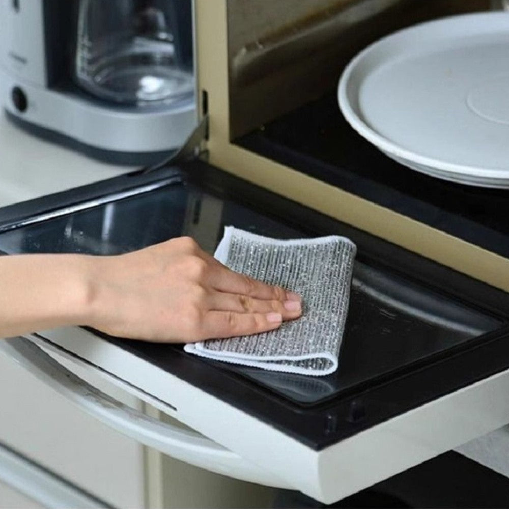 20Pcs Imitation Wire Dishwashing Rags Household Dishes Sink Cleaning Cloth
