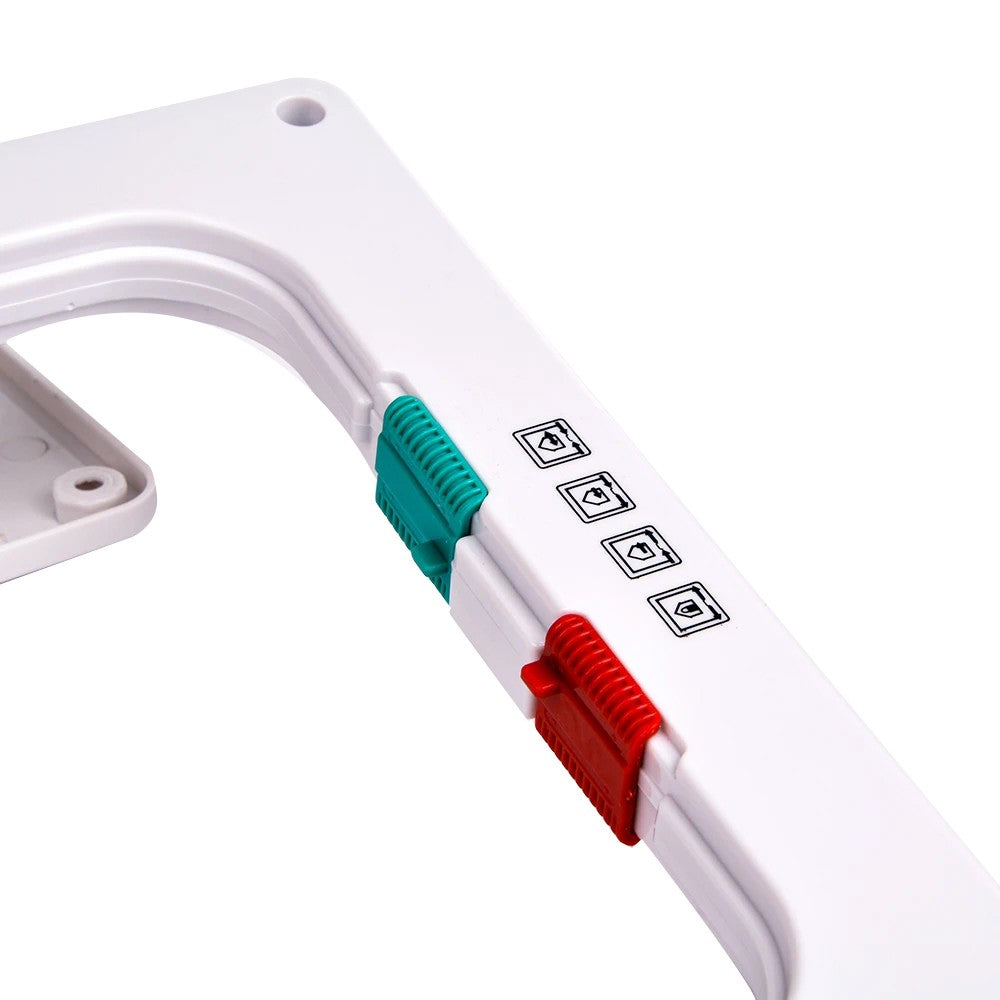 Magnetic Closure Cat Flap Door Frame Pet Entrance Gate for Cats Puppy - White XL