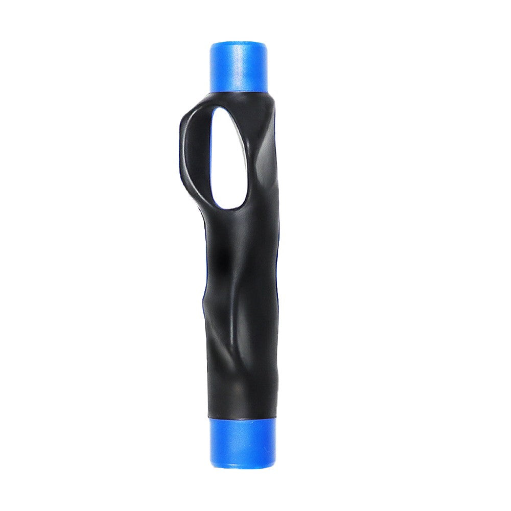 Golf Club Grip Trainer Attachment for Improved Hand Positioning - Blue