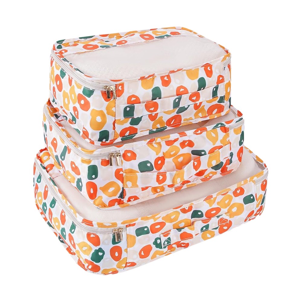 7-Piece Travel Clothing Luggage Storage Bag Set - Style 2