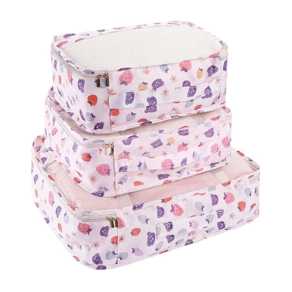7-Piece Travel Clothing Luggage Storage Bag Set - Style 3