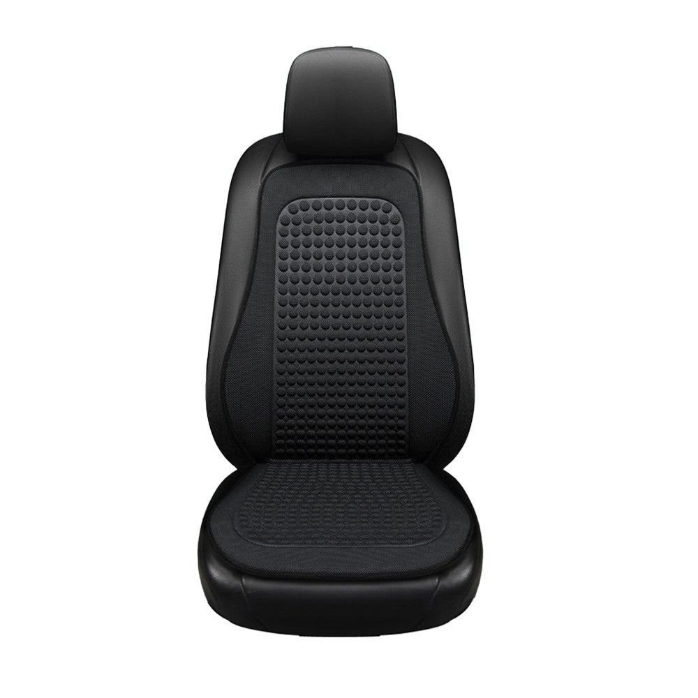 1Pc Summer Cooling Car Seat Cushion Universal Seat Mat Protector - Black