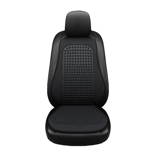 1Pc Summer Cooling Car Seat Cushion Universal Seat Mat Protector - Black