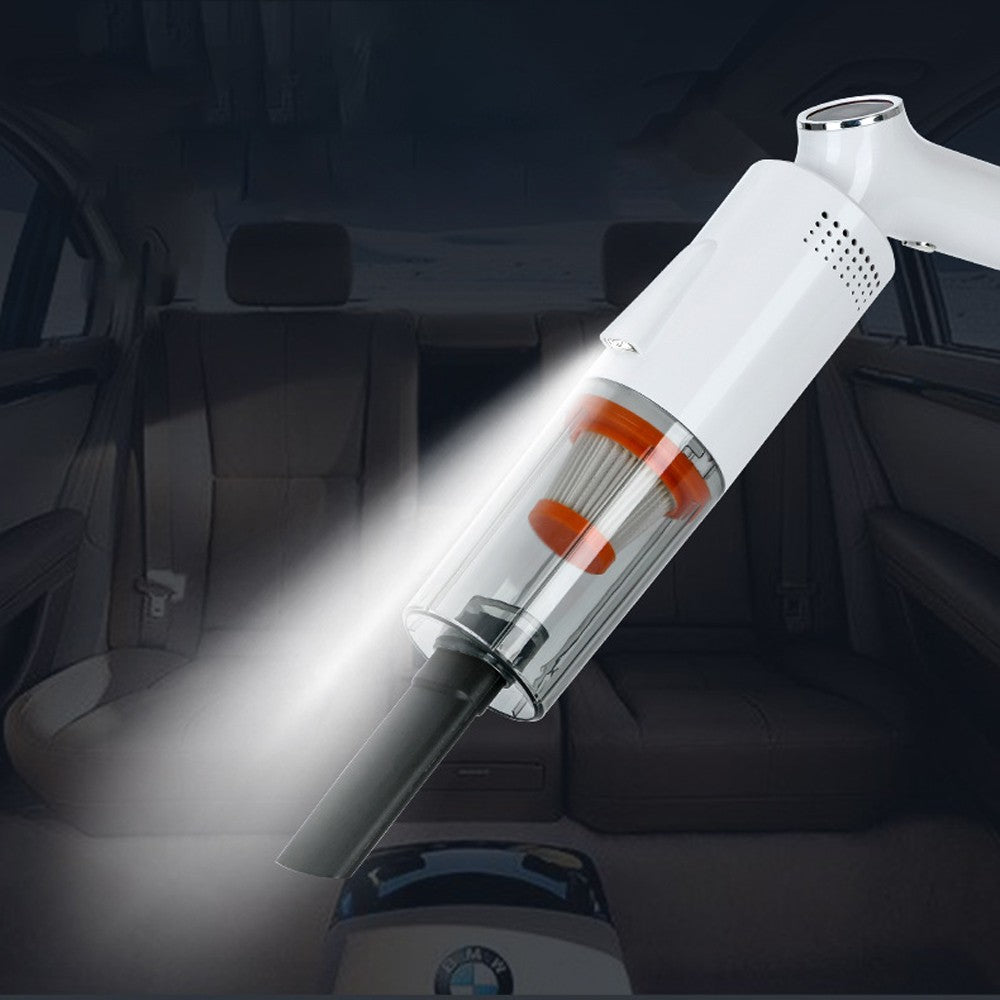 4000PA Handheld Vacuum Cleaner Rechargeable 7.4V Cordless Car Vacuum with Light