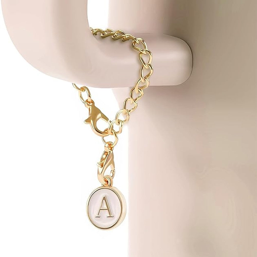 Set of 5 Letter Charm Accessories for Stanley Cup