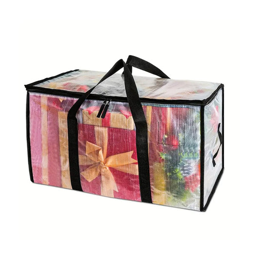 1Pc Christmas Tree Ornaments Storage Bag Christmas Decorations Organizer